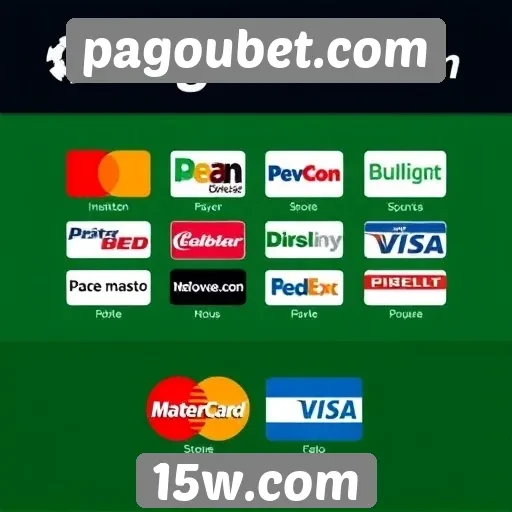 Métodos de pagamento disponíveis no Pagoubet são diversos