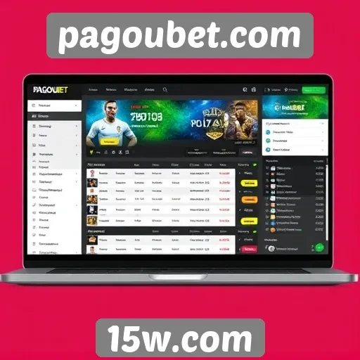 Análise da interface de usuário do pagoubet.com